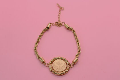 Tuğralı Çelik Bileklik