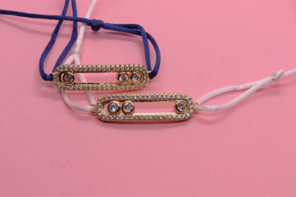 Mess Bileklik Beyaz Altın Çelik