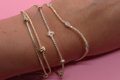 Yonca Taşlı Bileklik