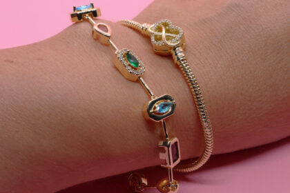 Renkli Taşlı Bileklik