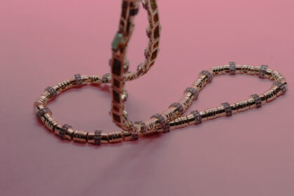 Zirkon Taşlı Altın Kaplama Kolye