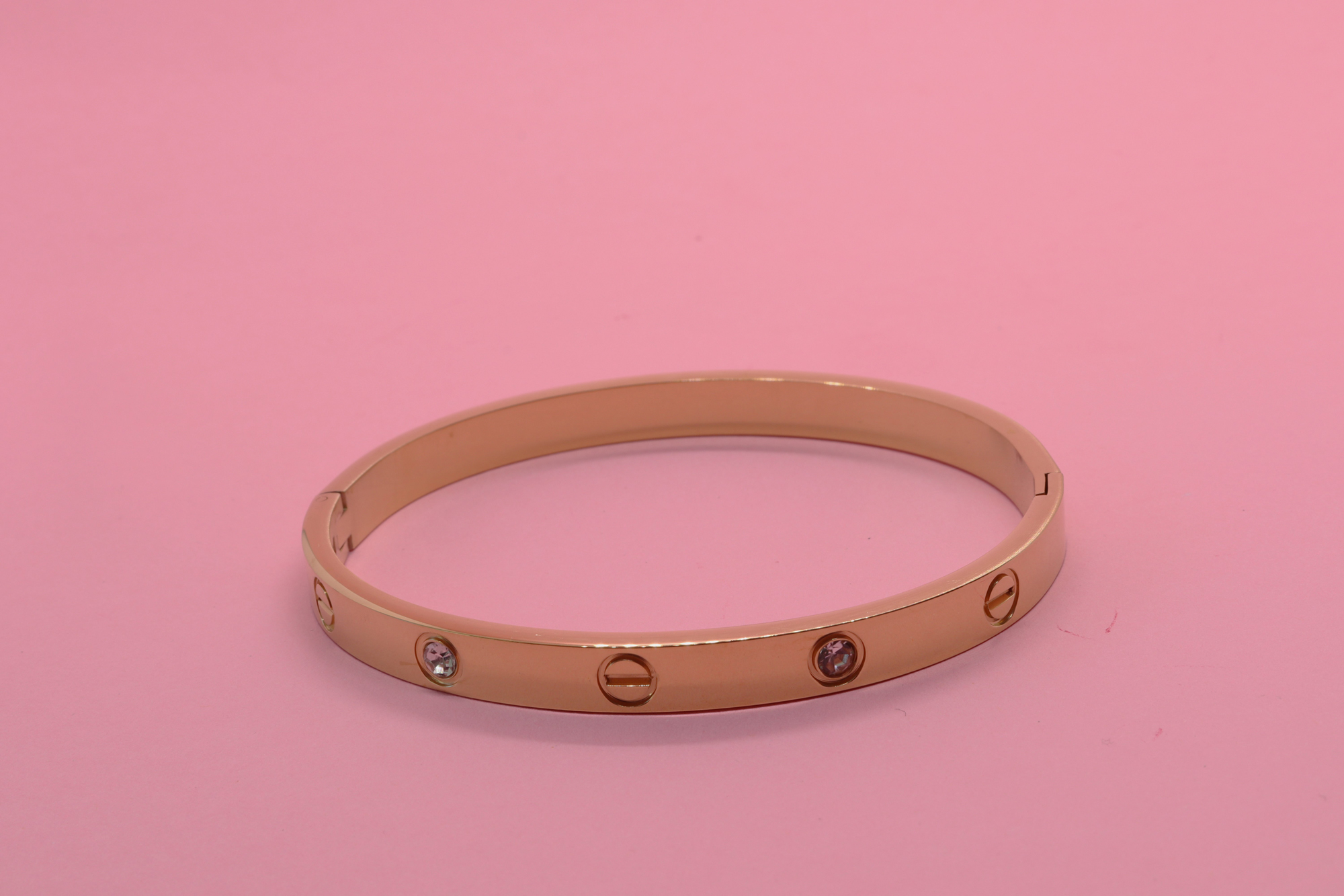 Marka Model Taşlı İnce Bilezik - Görsel 2