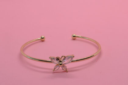 Kelebek Altın Kaplama Bilezik