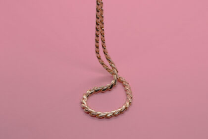 Altın Kaplama Xupıng Kolye 60 cm