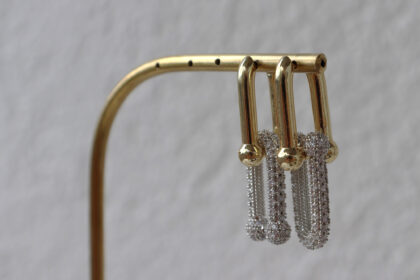 Marka Model Altın Kaplama Küpe