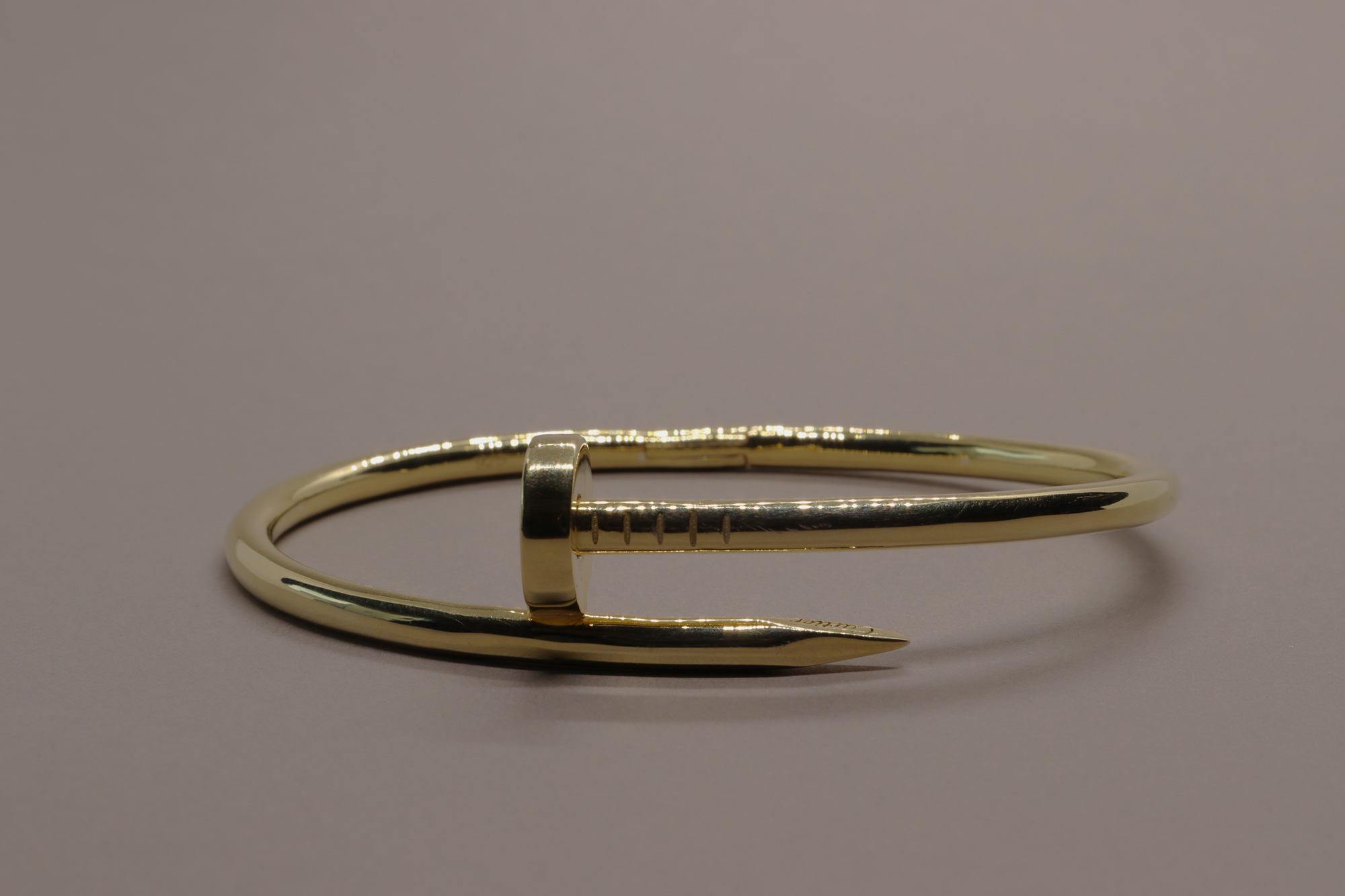 İthal Çivi Altın Kaplama Bilezik