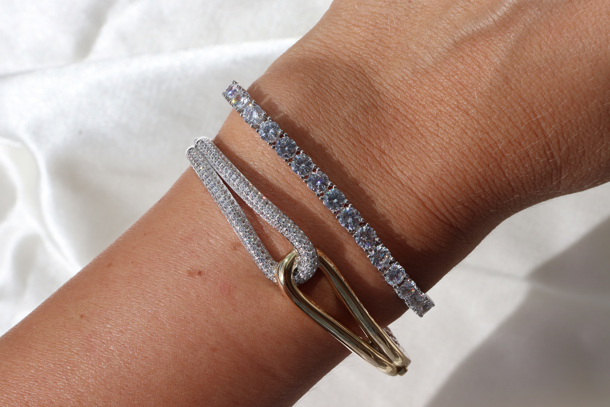 İthal Luna İthal Kelepçe Bilezik - Görsel 2