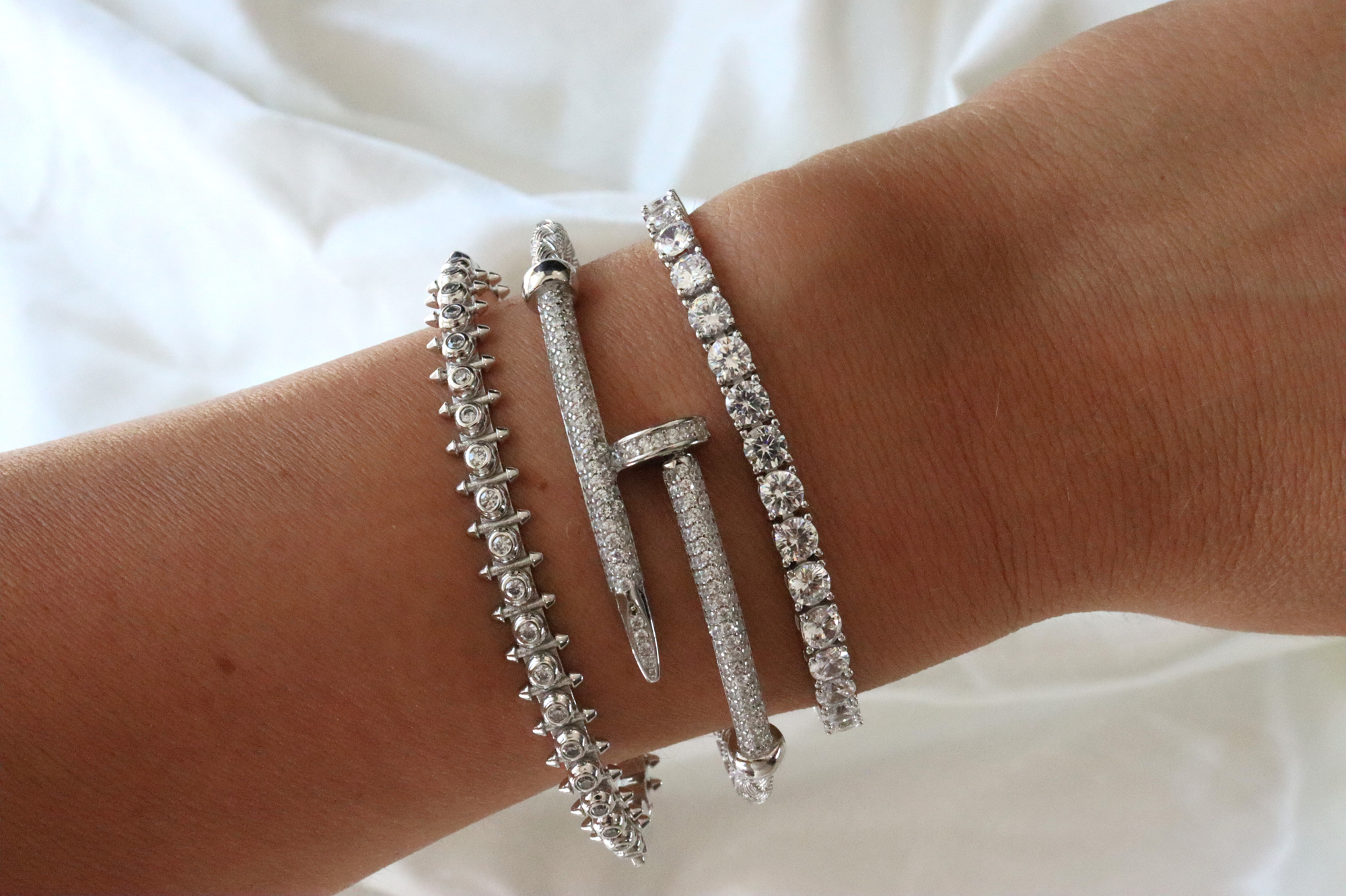 İthal Çivi Kelepçe Bilezik - Görsel 2