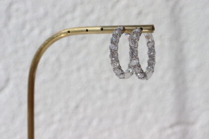 İthal Klasik Süzme Tamtur Halka Küpe