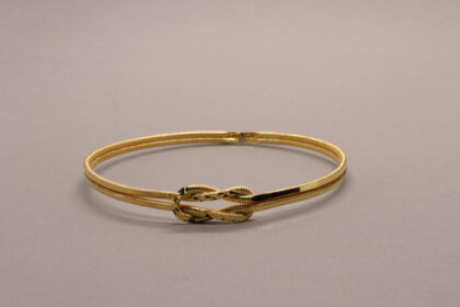 22k Altın Kaplama Aşk Düğümü Bilezik