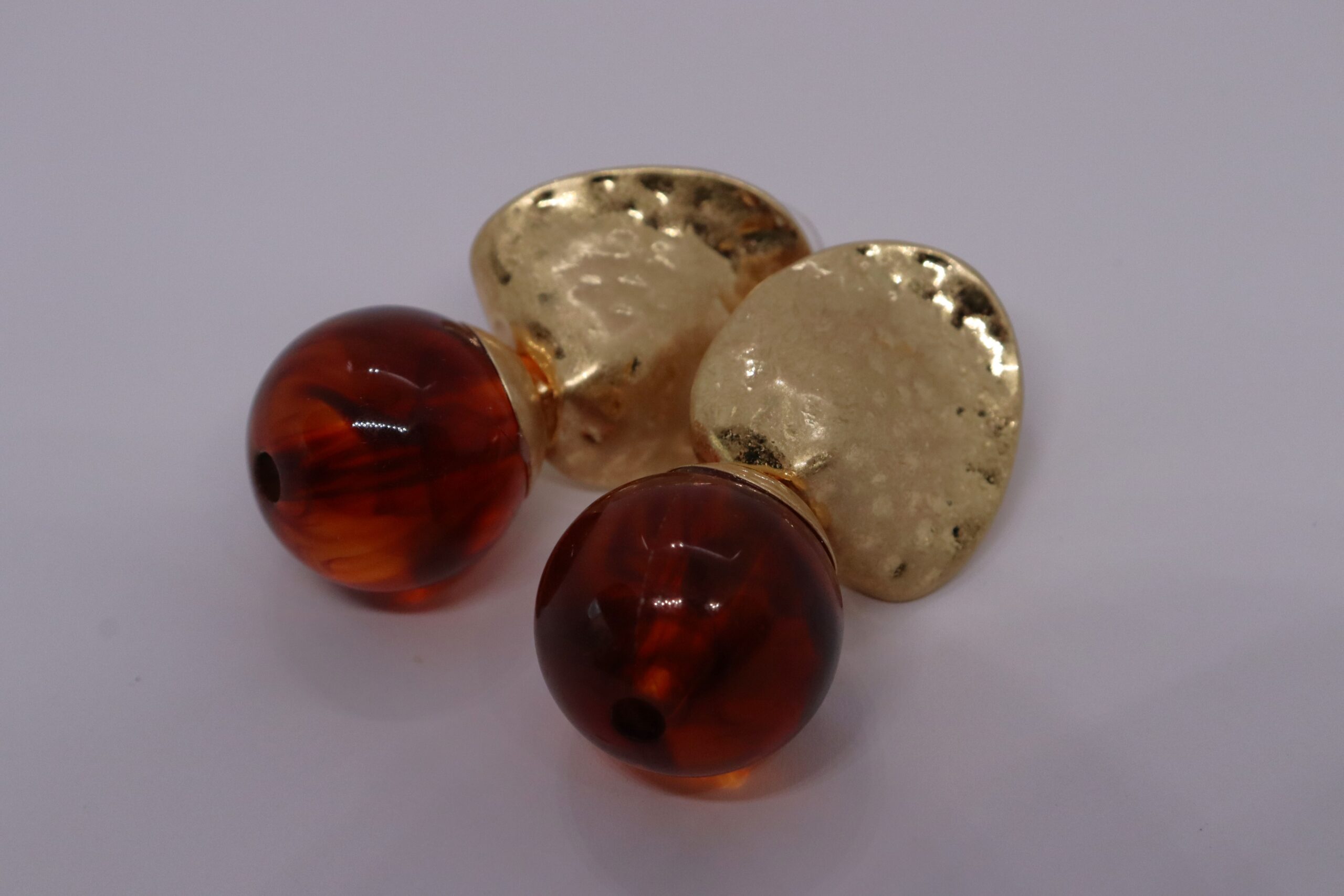 GOLD CHOCOLATE TOP KÜPE - Görsel 2