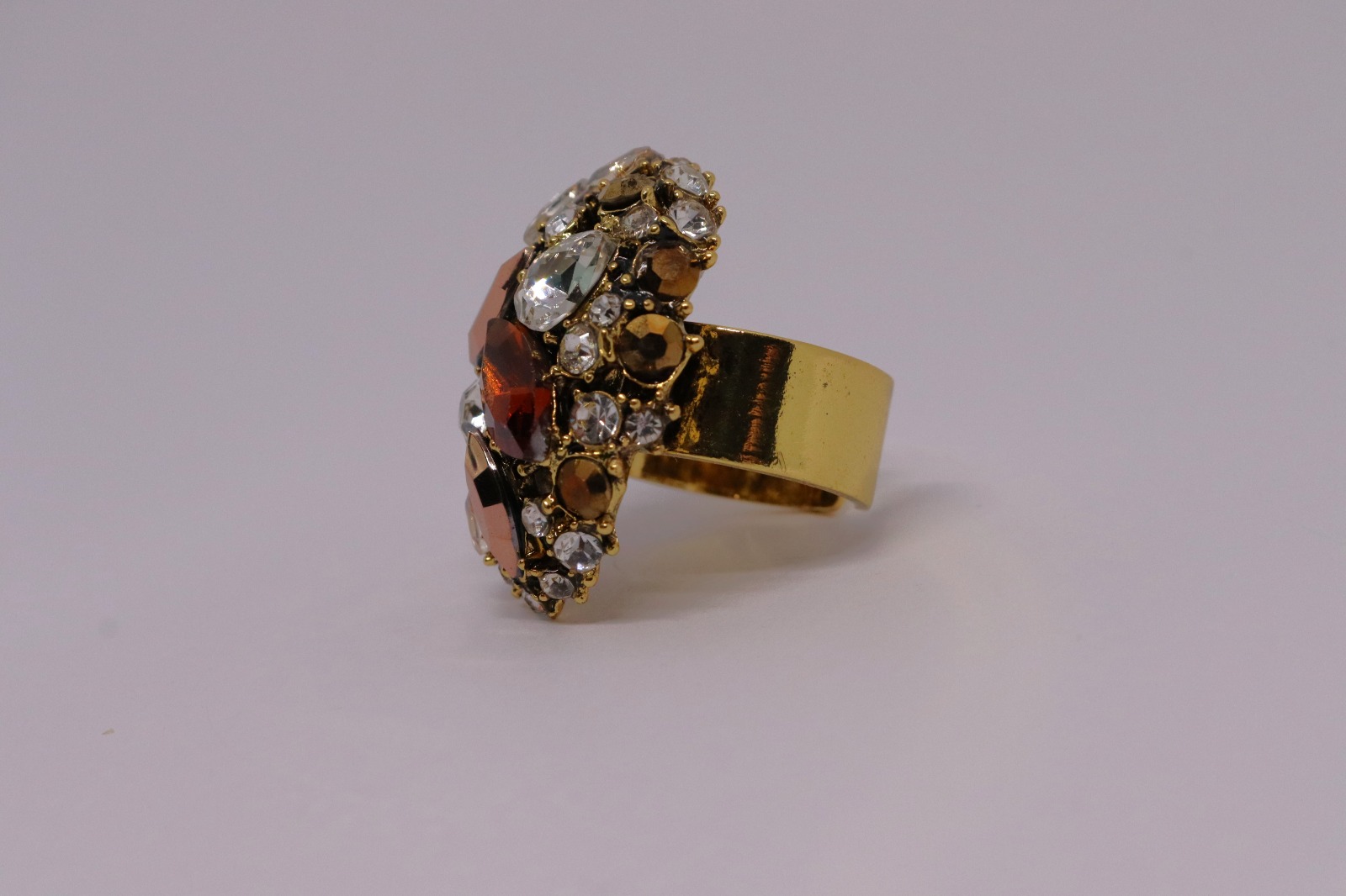 GOLD ELEGAN YÜZÜK - Görsel 4