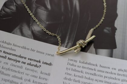 DÜĞÜM ALTIN KAPLAMA KOLYE